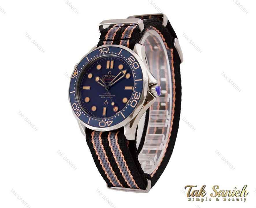 ساعت مردانه امگا سیمستر 007 اتوماتیک بند برزنت Omega-5066-G